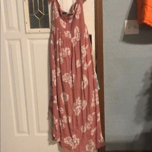 BNWT wrangler Hi low off the shoulder maxi dress